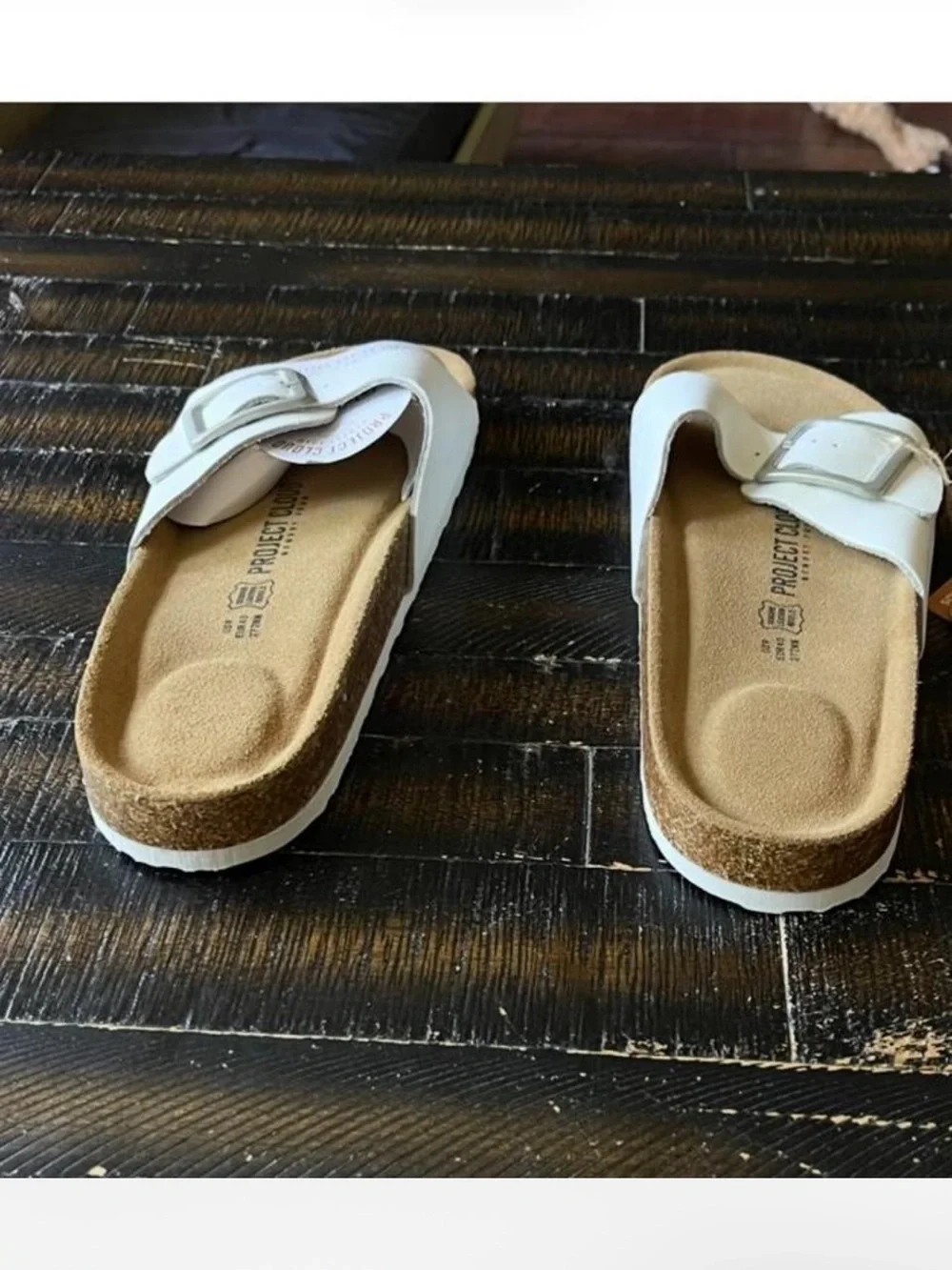 White Project Cloud Women's Sandals NWT